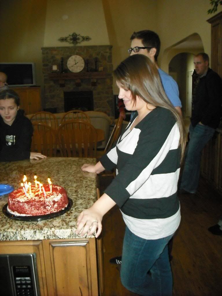 Jenn was all set to blow out her AND Jordyn's candles! 