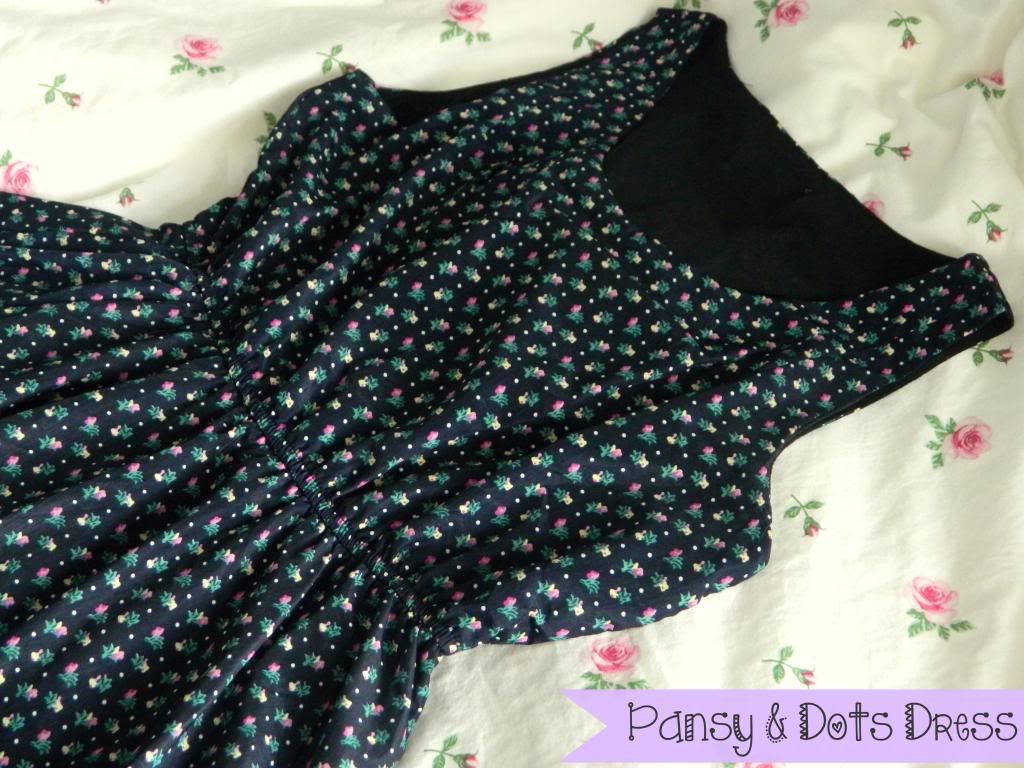 Collective Clothes Haul Apricot Pansy And Dots Dress Belle-amie