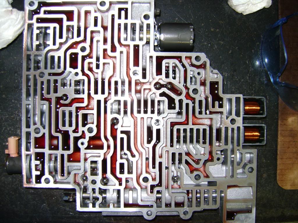 4l60E Separator Plate Install - Chevy Colorado & GMC Canyon 700r4 transmission valve body diagram 