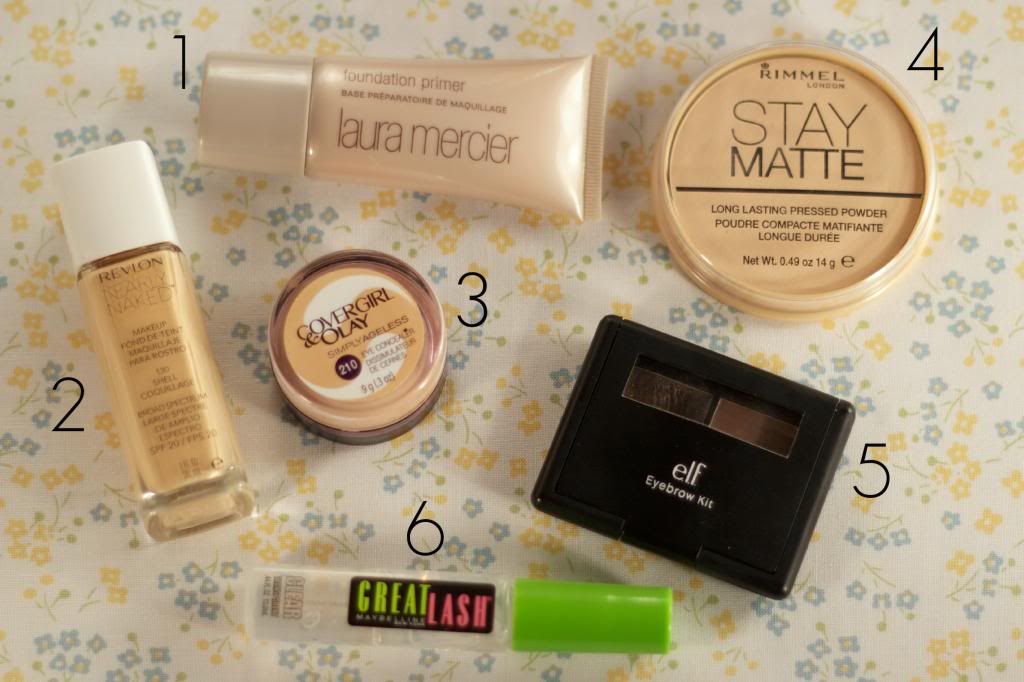 Makeup Foundation Pressed Powder Concealer Eyebrow Kit
