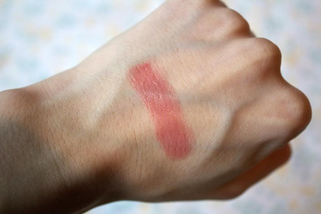 Benefit Silky Finish Lipstick in Jing-a-Ling Swatch