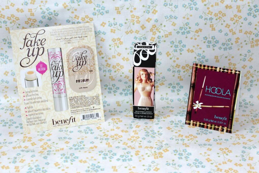 Benefit Product Order Packaging Contents