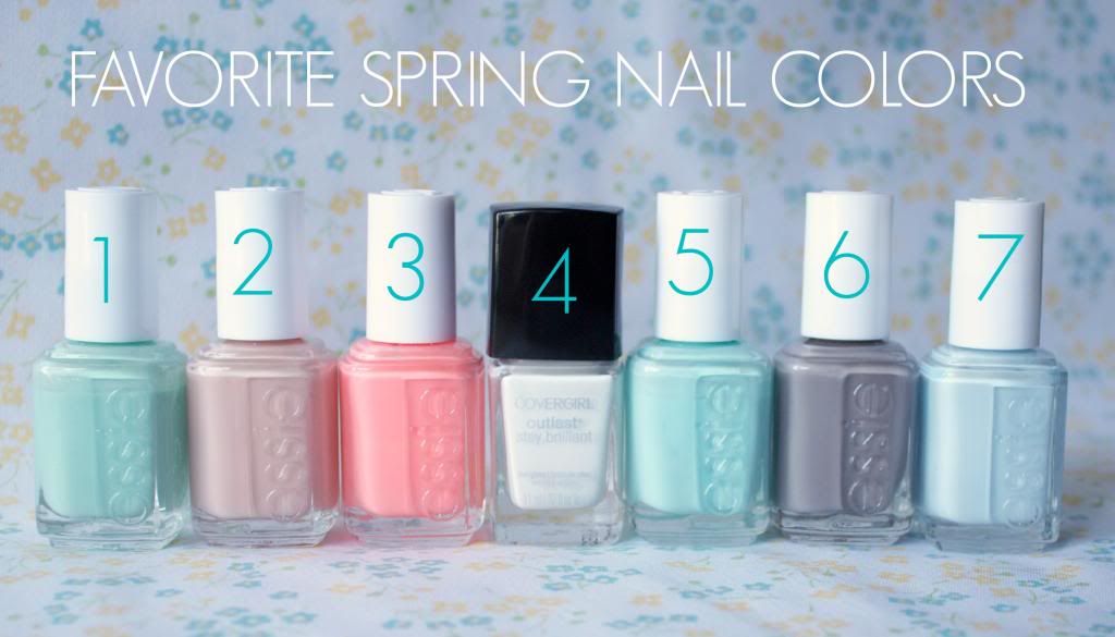 Favorite Spring Nail Colors