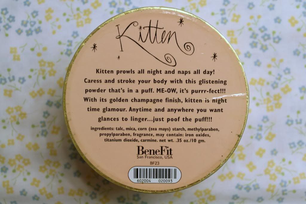 Benefit Kitten Powder Puff