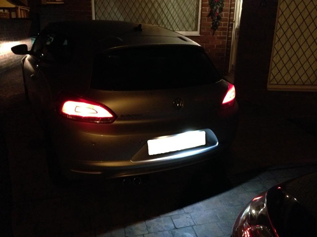 LED NUMBER PLATE LIGHTS Scirocco Central