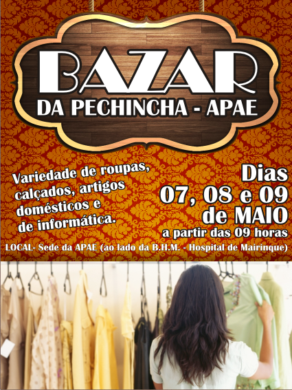 Bazar APAE de Mairinque Bazar APAE de Mairinque