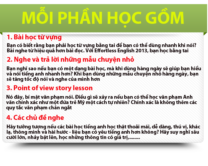 New Effortless English Aj Hoge cac phan hoc trong bo dia effortless english zps682bebac New Effortless English Aj Hoge