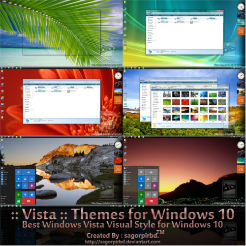 Free Microsoft Vista Themes