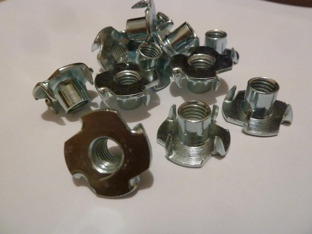 20 X Threaded Inserts FOR Wood M10 Thread 10mm Timber Hammer IN Steel T