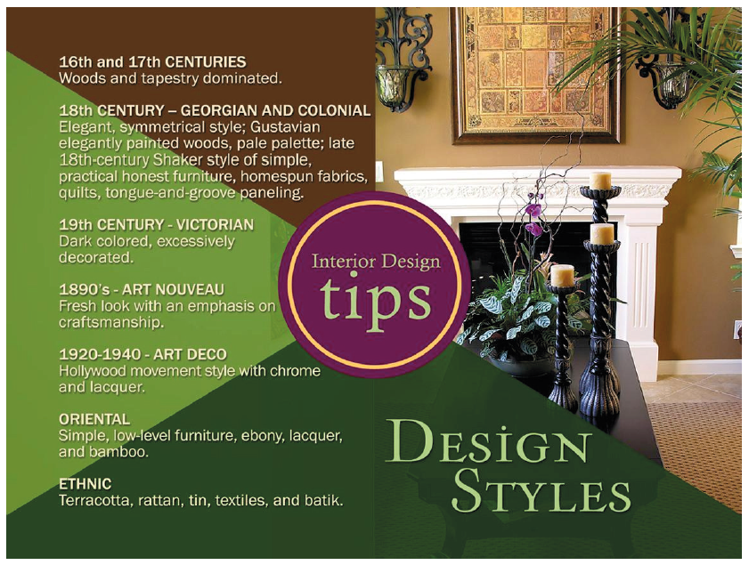Define Your Design: What's Your Style?