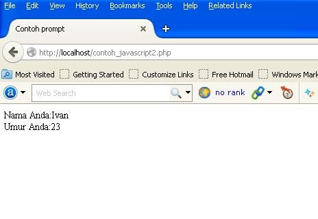 prompt 3 javascript
