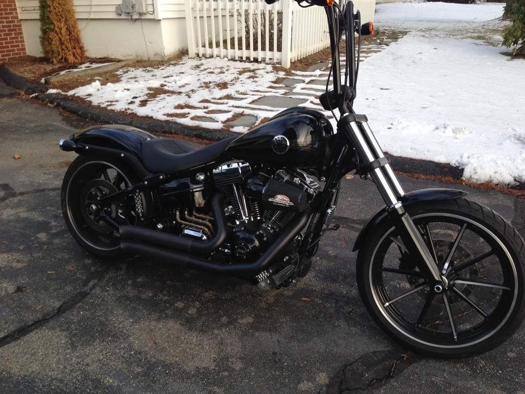 Raising gas tank on Breakout Harley Davidson Forums