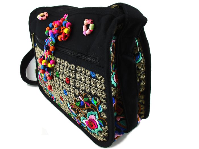 hippie makeup bag