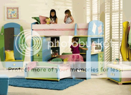 giường tầng trẻ em