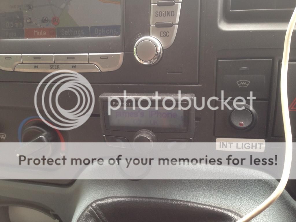 Ford Transit Forum • View topic Sat nav and parrot for mk7