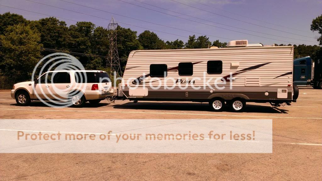 1st trip towing my travel trailer Ford Truck Enthusiasts Forums
